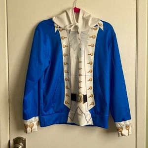 Historical Hoodie Alex Hamilton Costume Pullover Sweatshirt size XS adult sizing